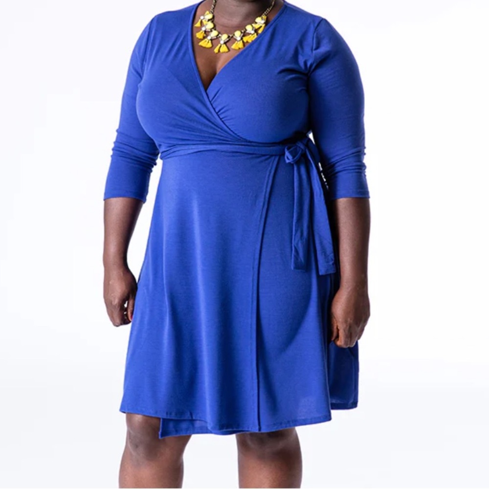 LuLaRoe Michelle wrap dress - large